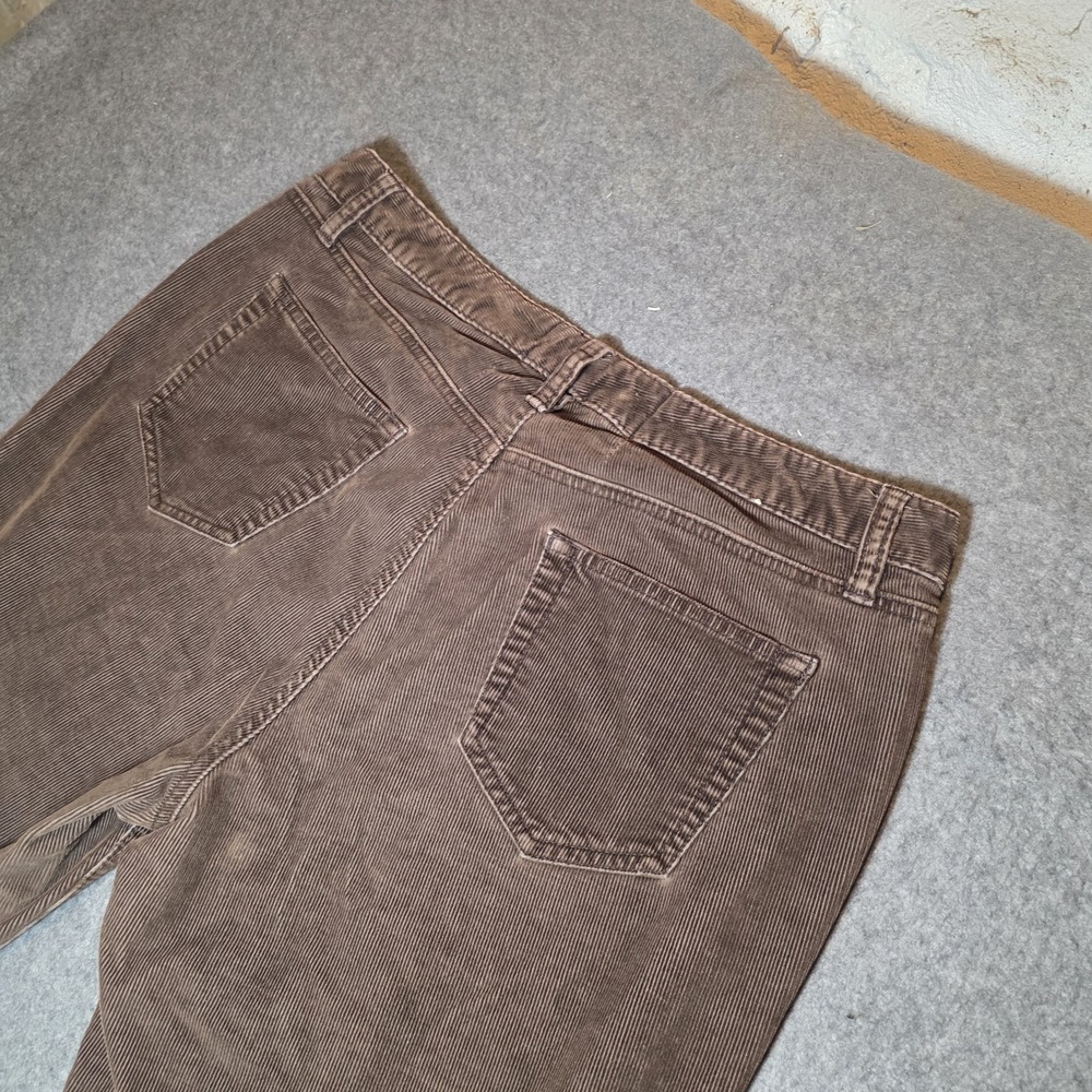 Eddie Bauer Brown Corduroy Pants Women's Petite Size 12 415 - Picture 6 of 6